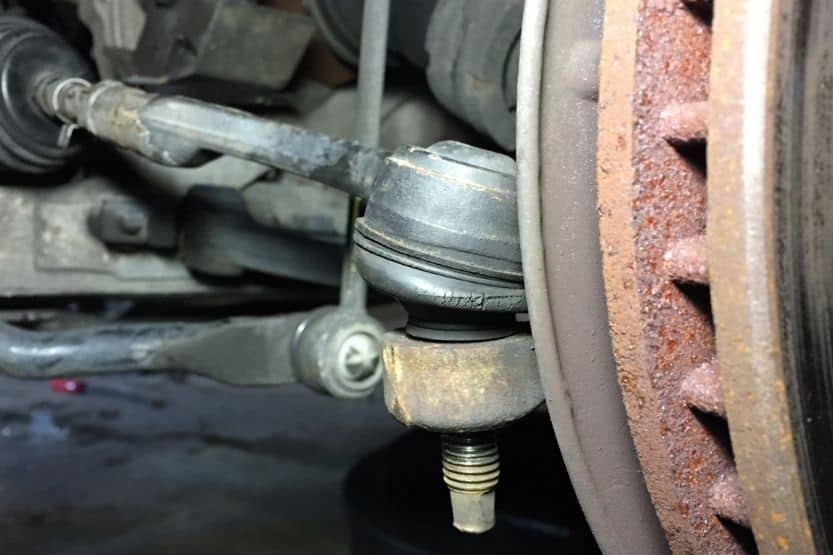 defective tie rod