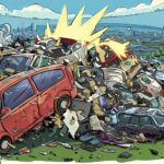 1 - The Dangers of Smashed Accidental Cars in Landfills