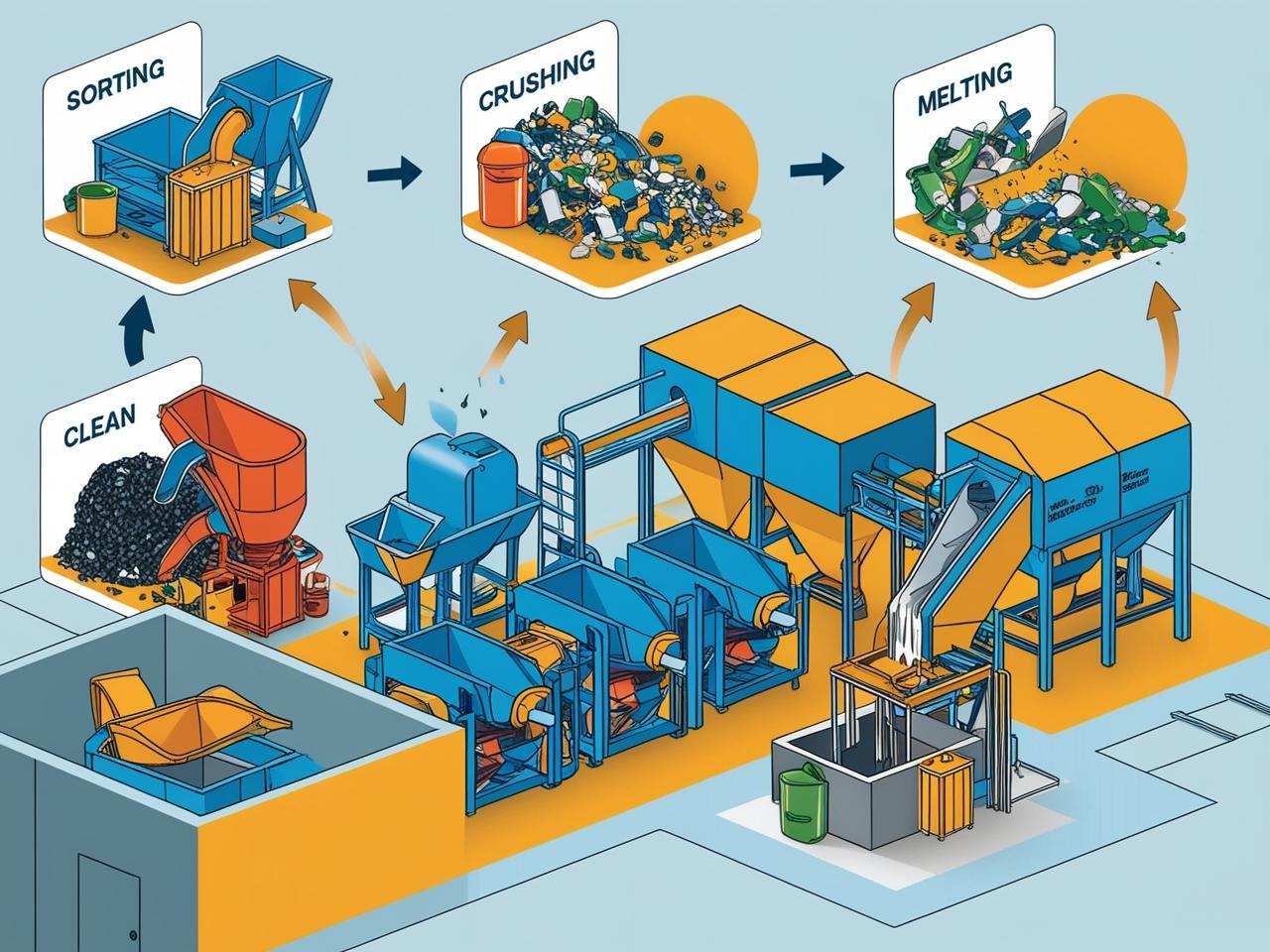Recycling and Disposing Unusable Parts