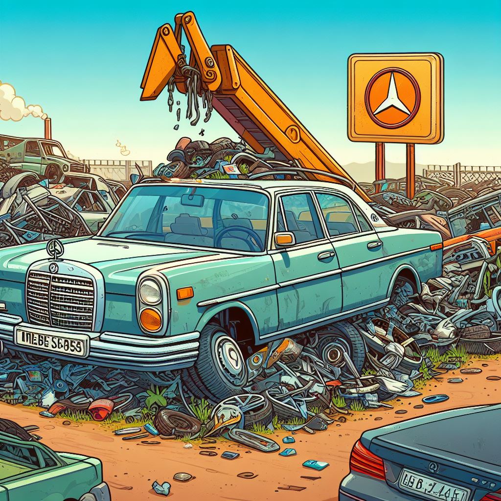 MercedesBenz Scrap Yard