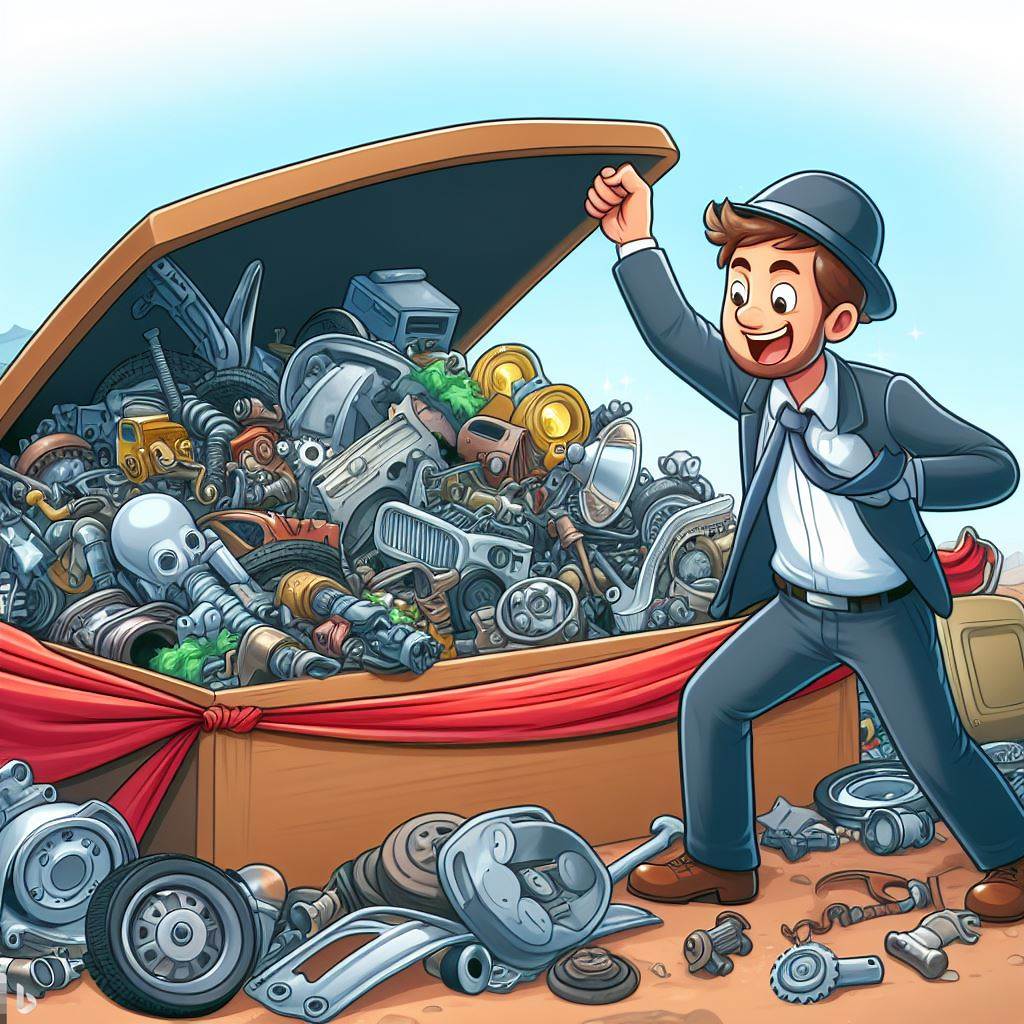 Unveiling the Treasures of a Car Parts Junk Yard