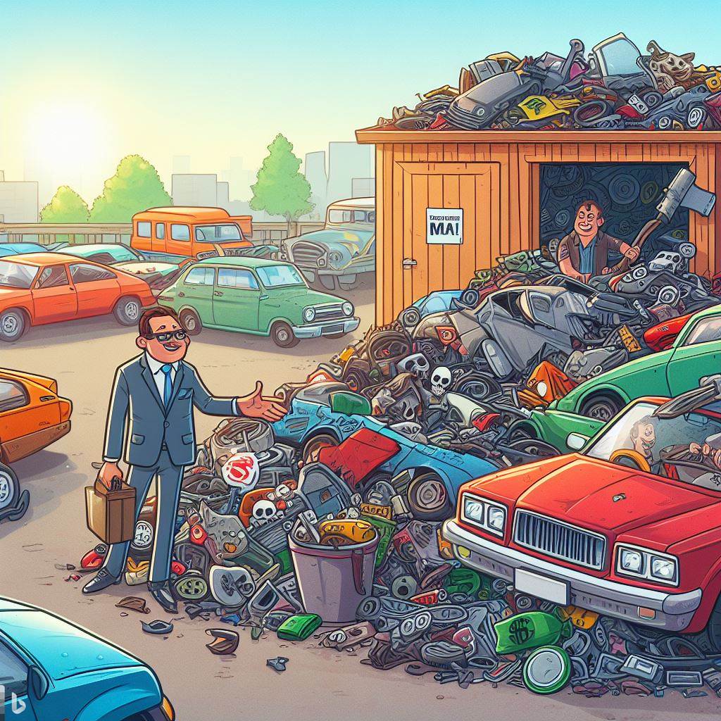 What Types of Junkyards Sell Whole Cars?