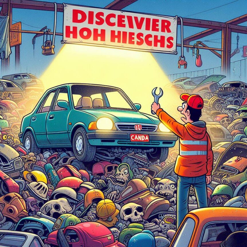 Discover the Hidden Gems at a Honda Wrecking Yard In Perth