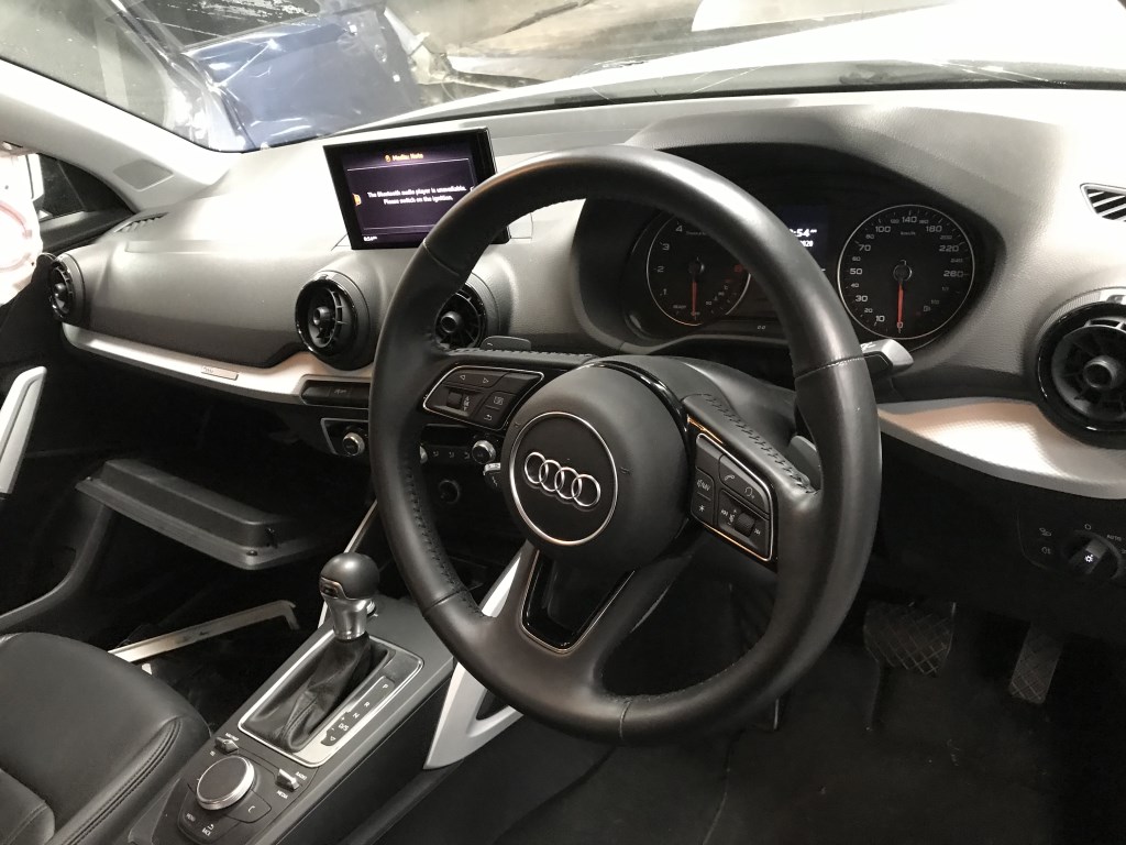 Audi Q2 White Now Wrecking
