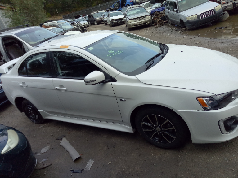 Mitsubishi Lancer 2008 White Wrecking