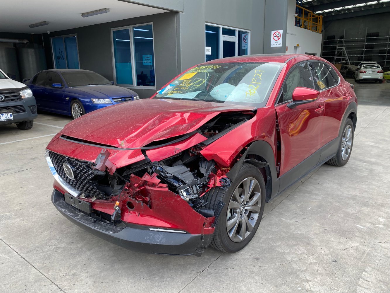 Mazda CX-8 2020 Red Wrecking
