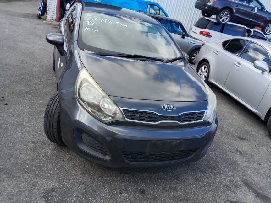 Kia Rio 2013 Grey Wrecking