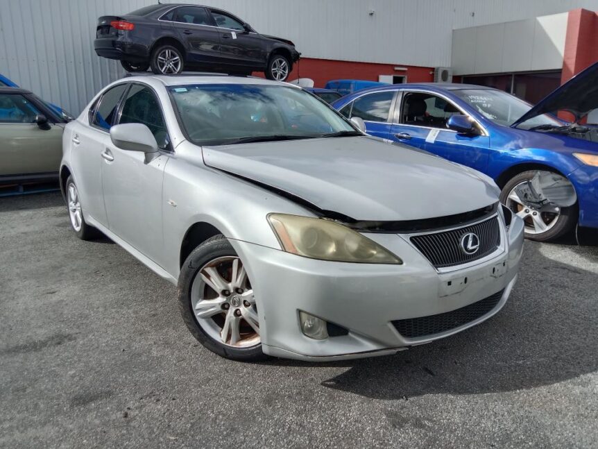 Lexus IS250 2006 Silver Wrecking