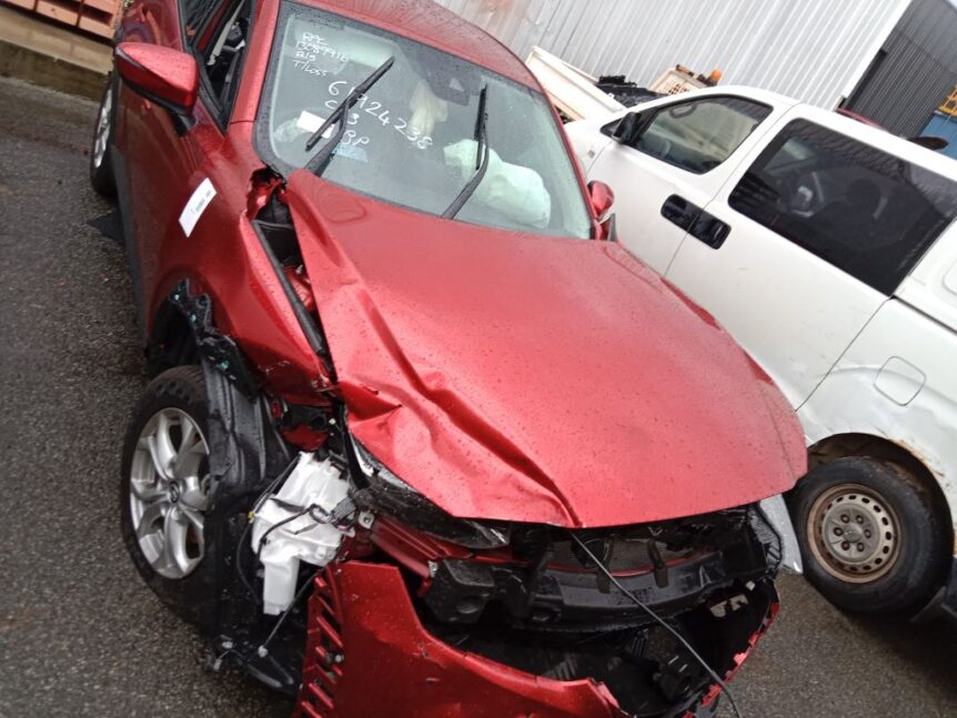Mazda CX3 2024 Red Wrecking