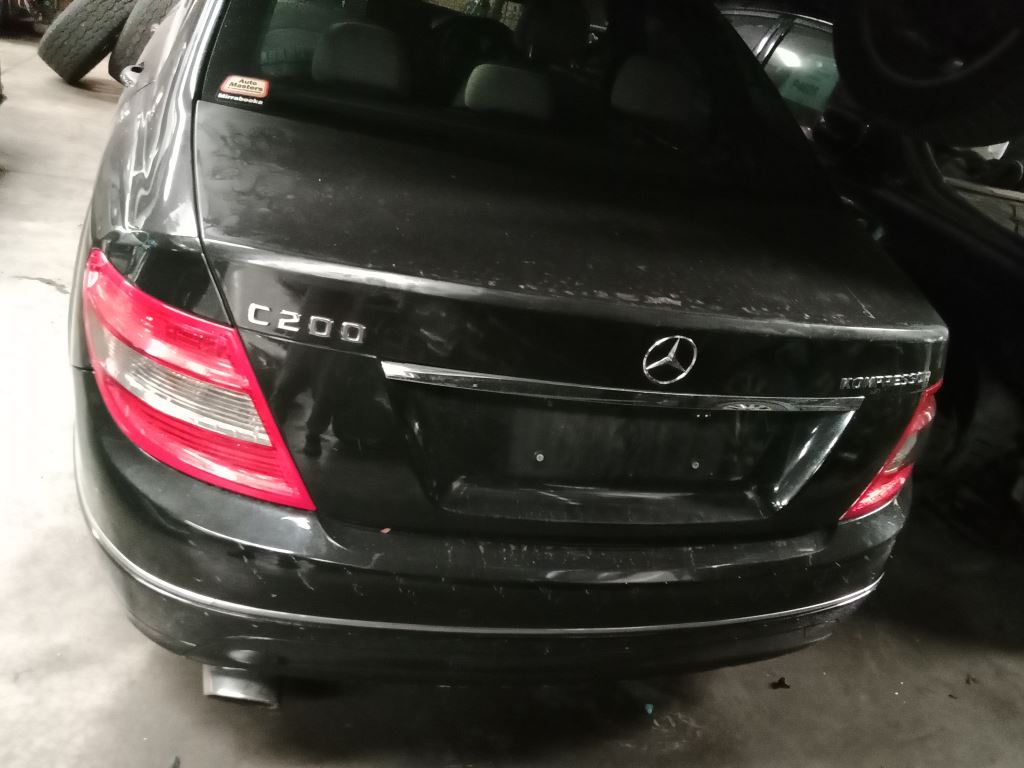 Mercedes-Benz C200 C-Class 2008 Black Wrecking