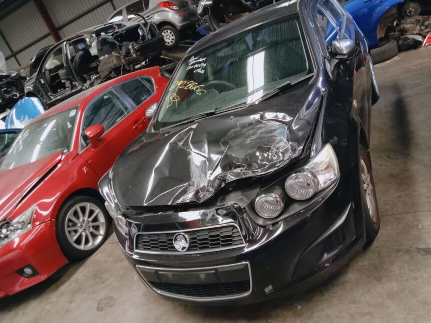 Holden Barina 2014 Grey Wrecking
