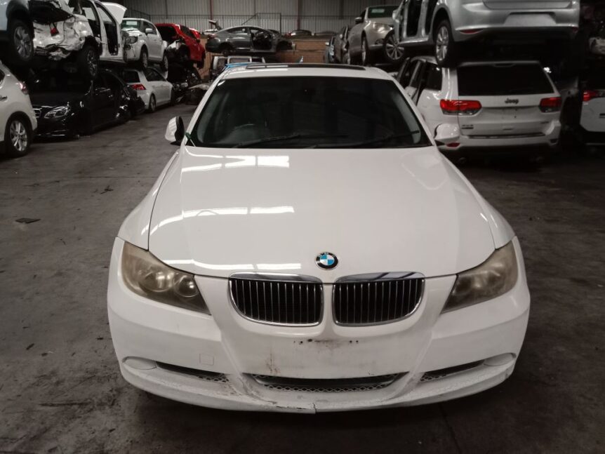 BMW E90 3 Series 2007 White Wrecking