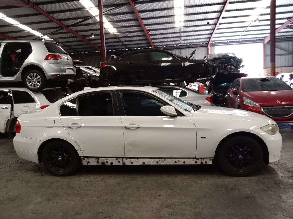 BMW E90 3 Series 2007 White Wrecking