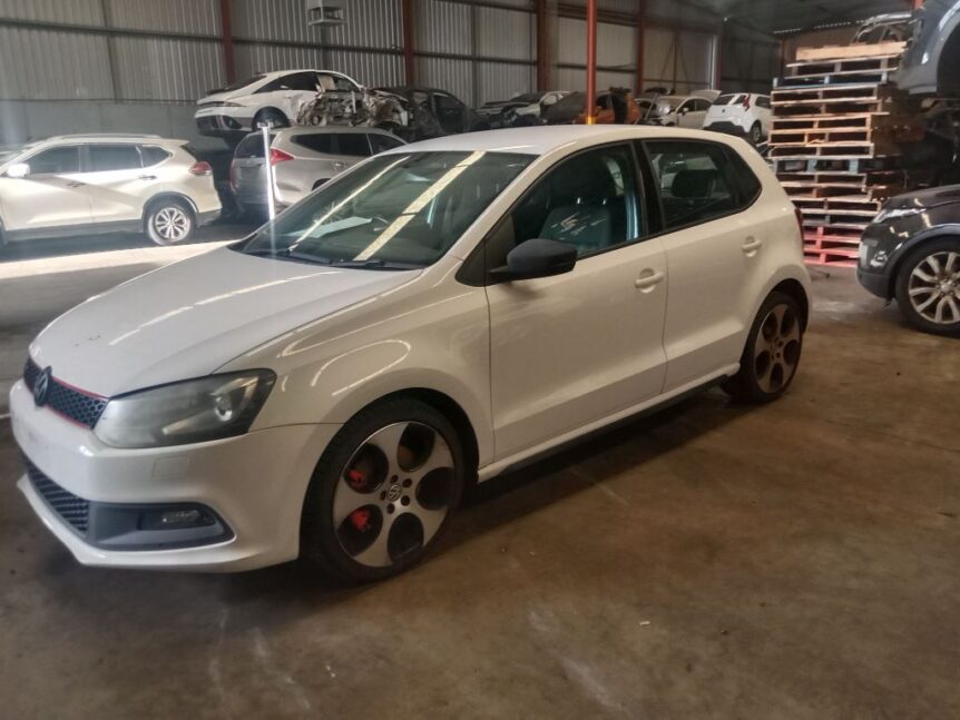 Volkswagen Polo GTI 2012 White Wrecking