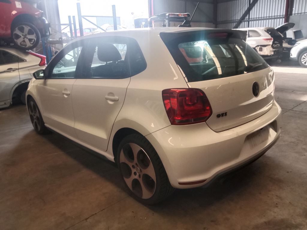 Volkswagen Polo GTI 2012 White Wrecking