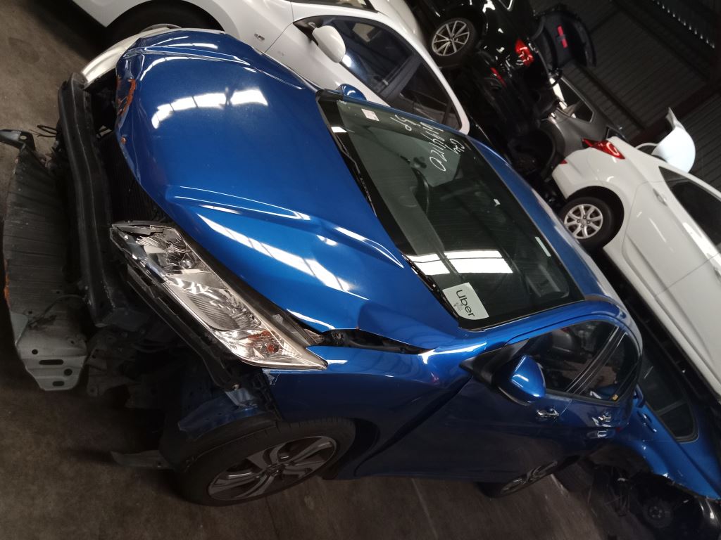 Honda City 2016 Blue Wrecking