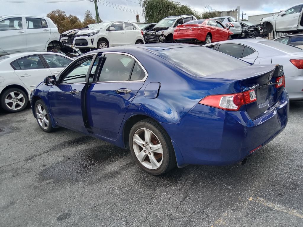 Honda Accord 2008 Blue Wrecking
