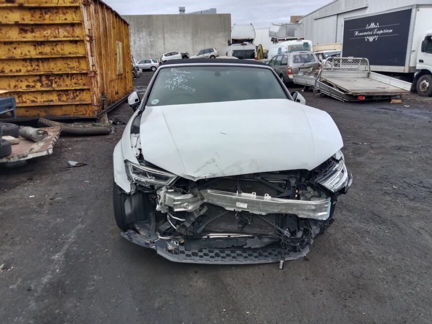 Audi A3 2018 White Wrecking
