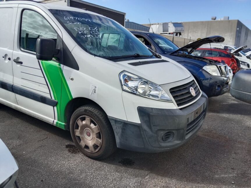 Fiat Scudo 2014 White Wrecking