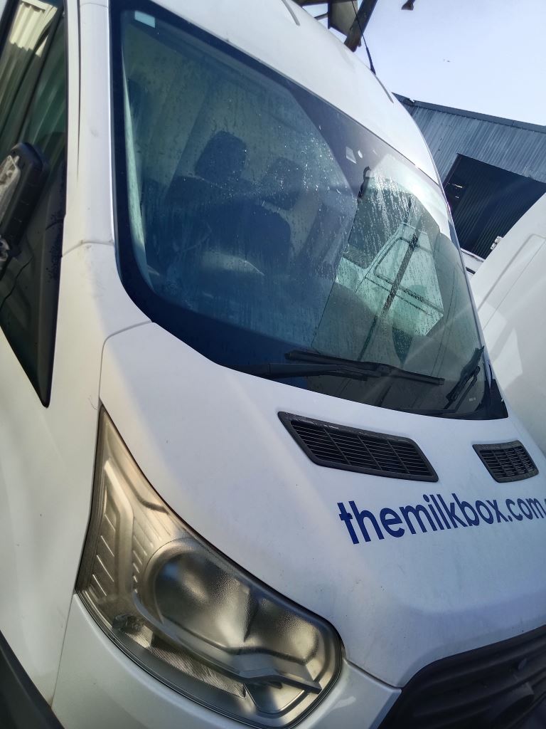 Ford Transit 2015 White Wrecking