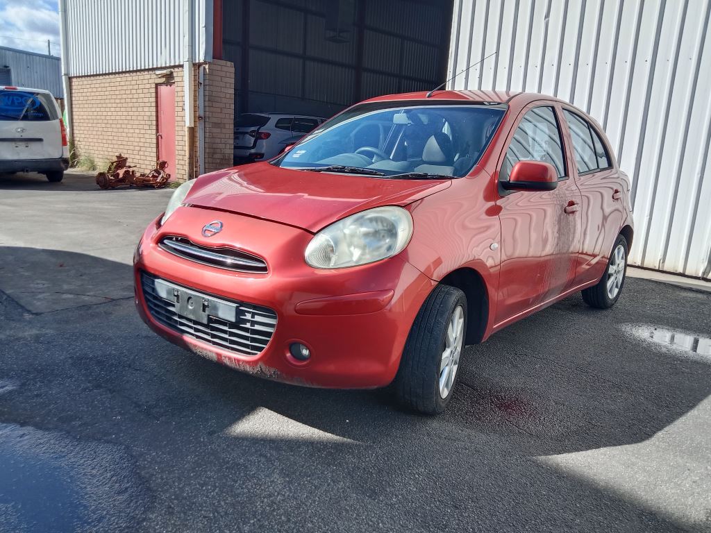 Nissan Micra 2013 Red Wrecking