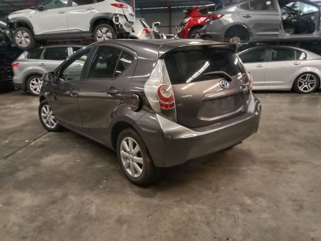 Toyota Prius C 2012 Grey Wrecking
