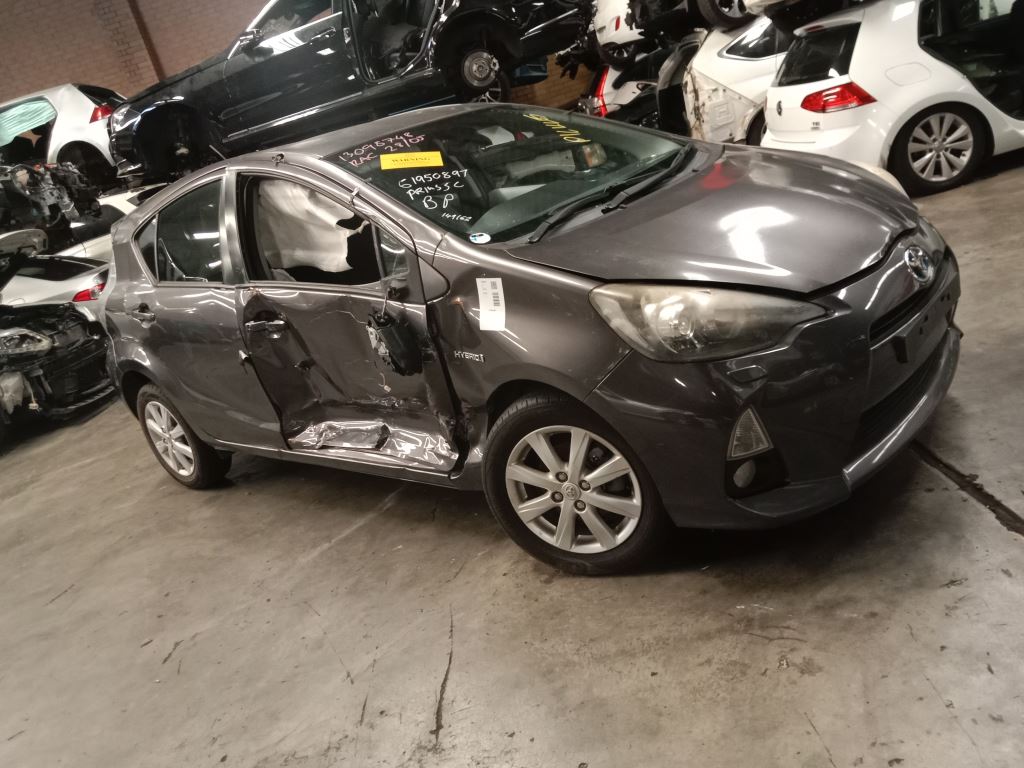 Toyota Prius C 2012 Grey Wrecking