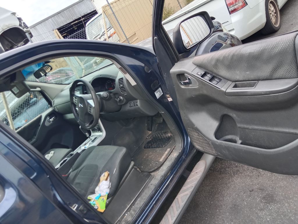 Nissan Navara 2012 Blue Wrecking