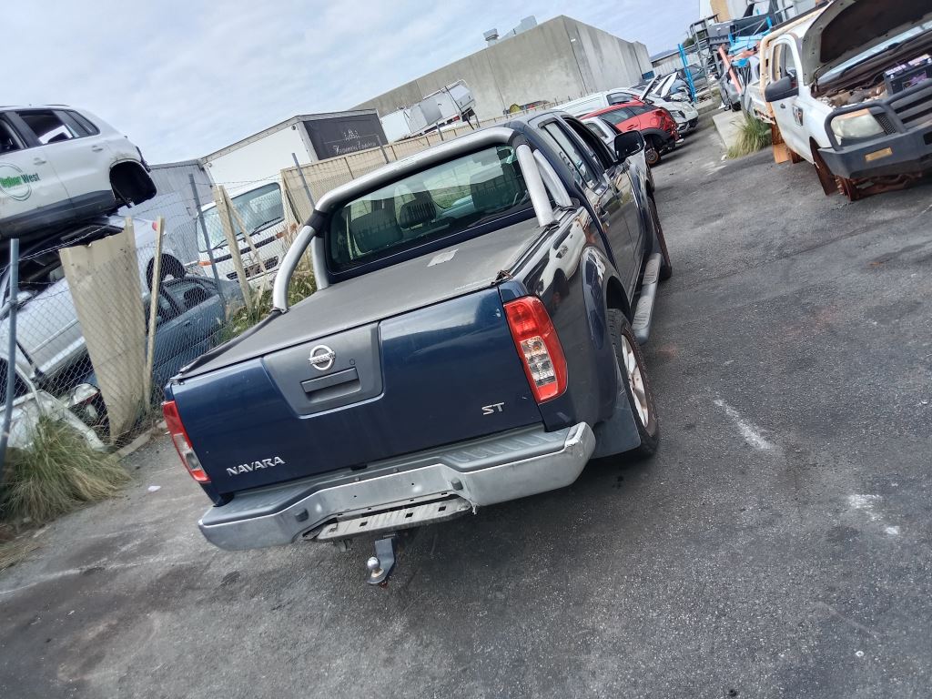 Nissan Navara 2012 Blue Wrecking