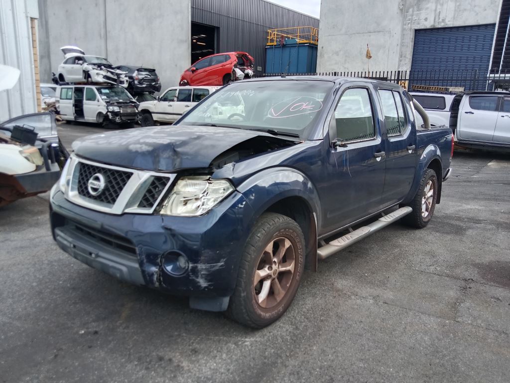 Nissan Navara 2012 Blue Wrecking