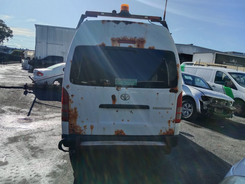 Toyota Hiace 2013 White Wrecking