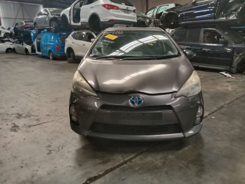Toyota Prius C 2012 Grey Wrecking