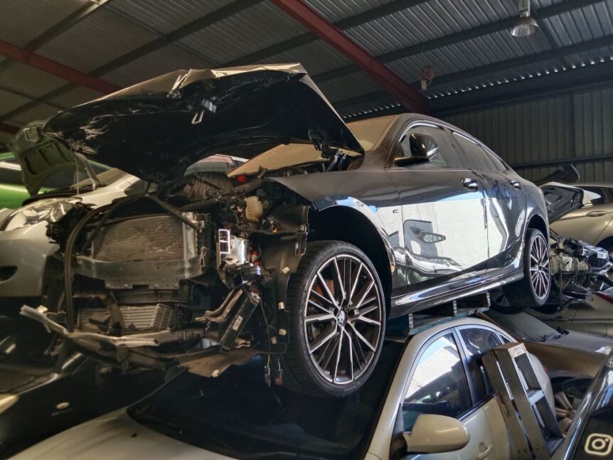 BMW 2 Series 2022 Black Wrecking