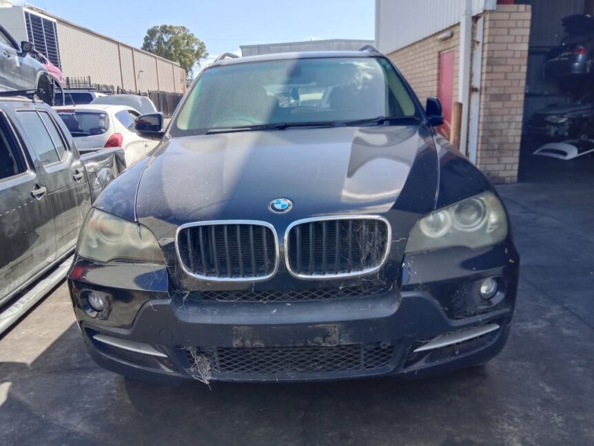 BMW X5 2009 blue Wrecking