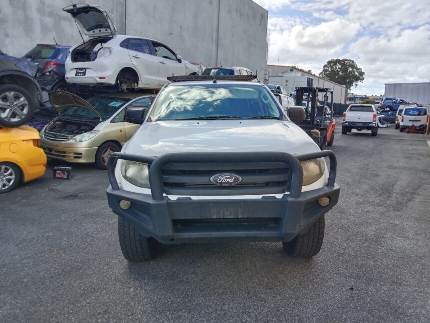 Ford Ranger 2014 White Wrecking