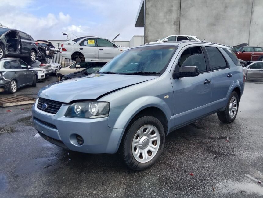 Ford territory 2007 Blue Wrecking