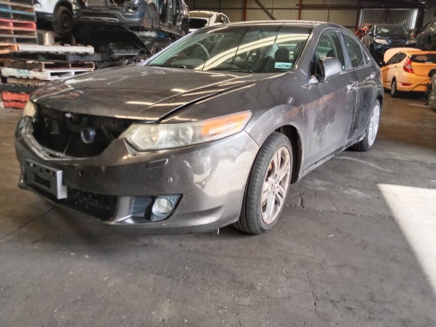 Honda Accord Euro 2009 Grey Wrecking