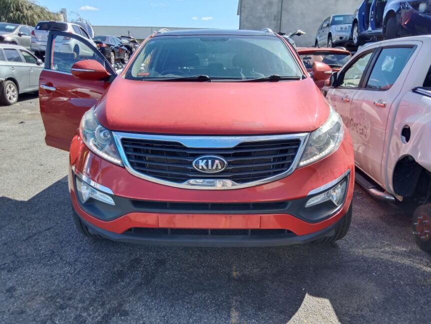 Kia Sportage 2013 Red Wrecking