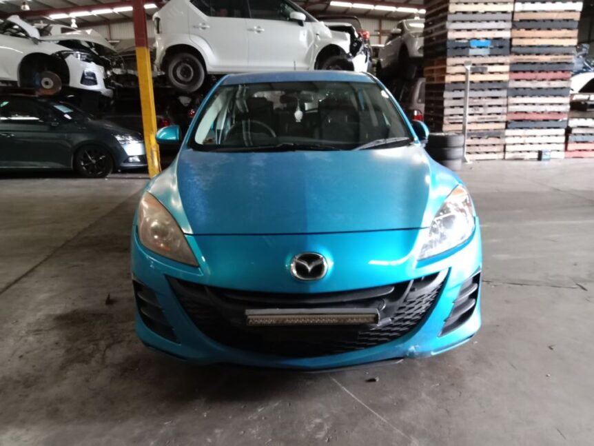 Mazda 3 2011 Blue Wrecking