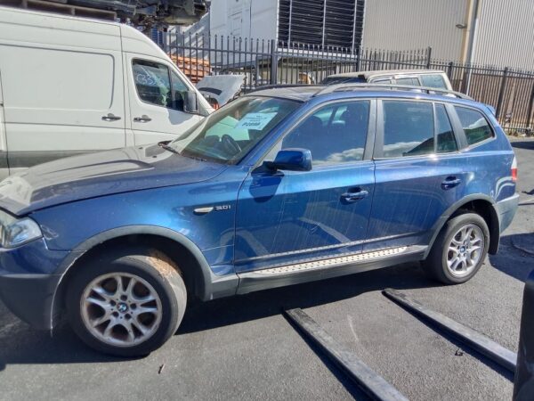 BMW X3 2004 Blue Wrecking