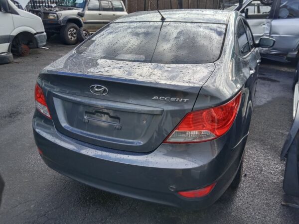 Hyundai Accent 2013 Grey Wrecking