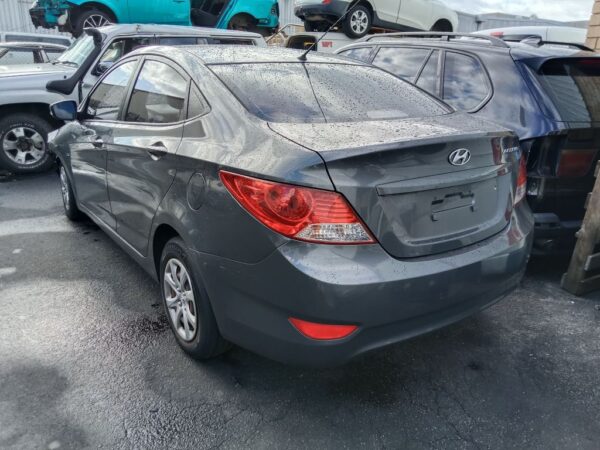 Hyundai Accent 2013 Grey Wrecking