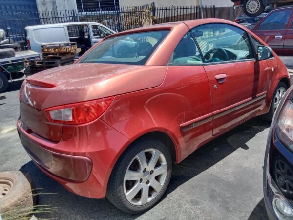 Mitsubishi Colt 2007 Red Wrecking