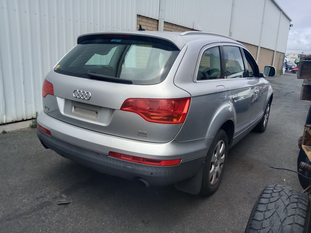 Audi Q7 2007 Silver Wrecking