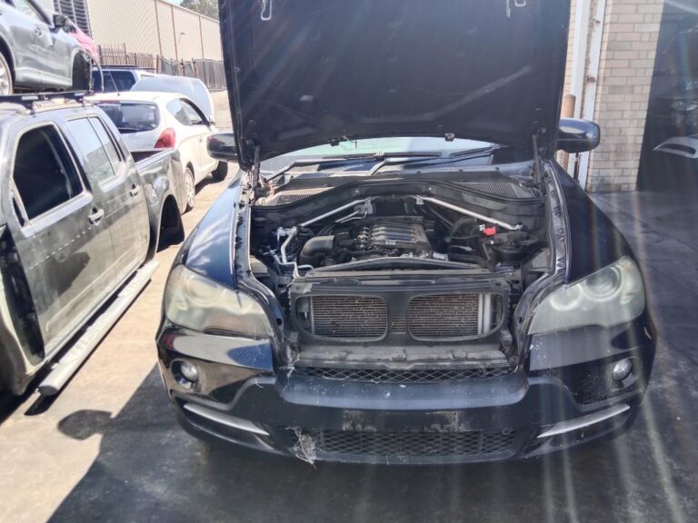 BMW X5 2009 blue Wrecking