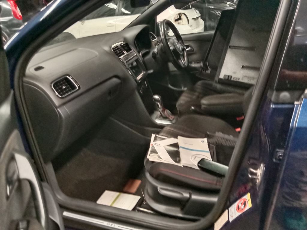 Volkswagen Polo GTI 2011 Blue Wrecking