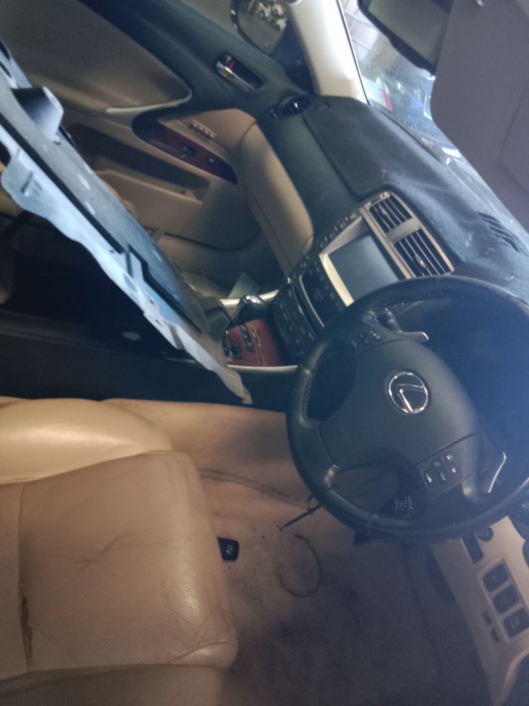 Lexus IS250 2006 Blue Wrecking