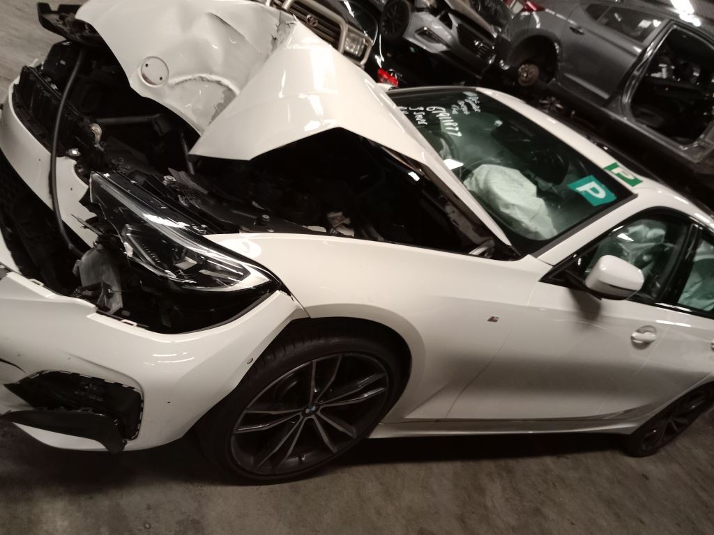 BMW 3 Series G20 2019 White Wrecking