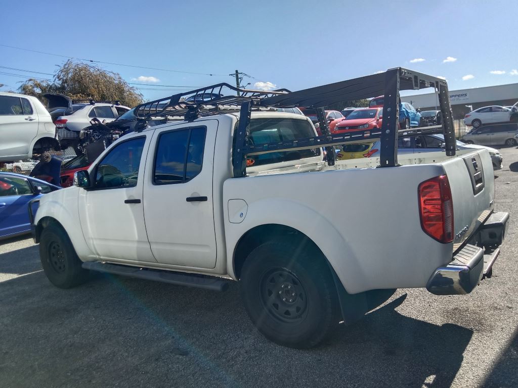 Nissan Navara 2009 White Wrecking