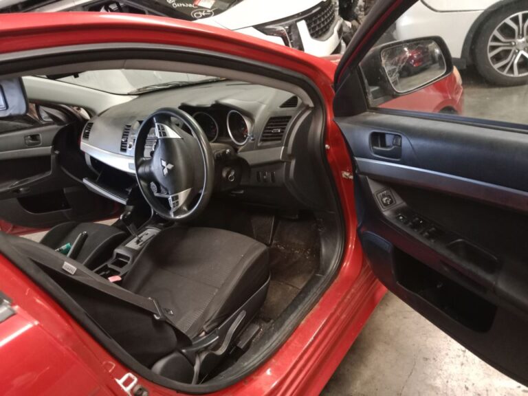 Mitsubishi Lancer 2010 Red Wrecking